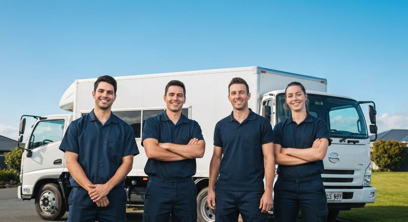 The Hamilton Movers team